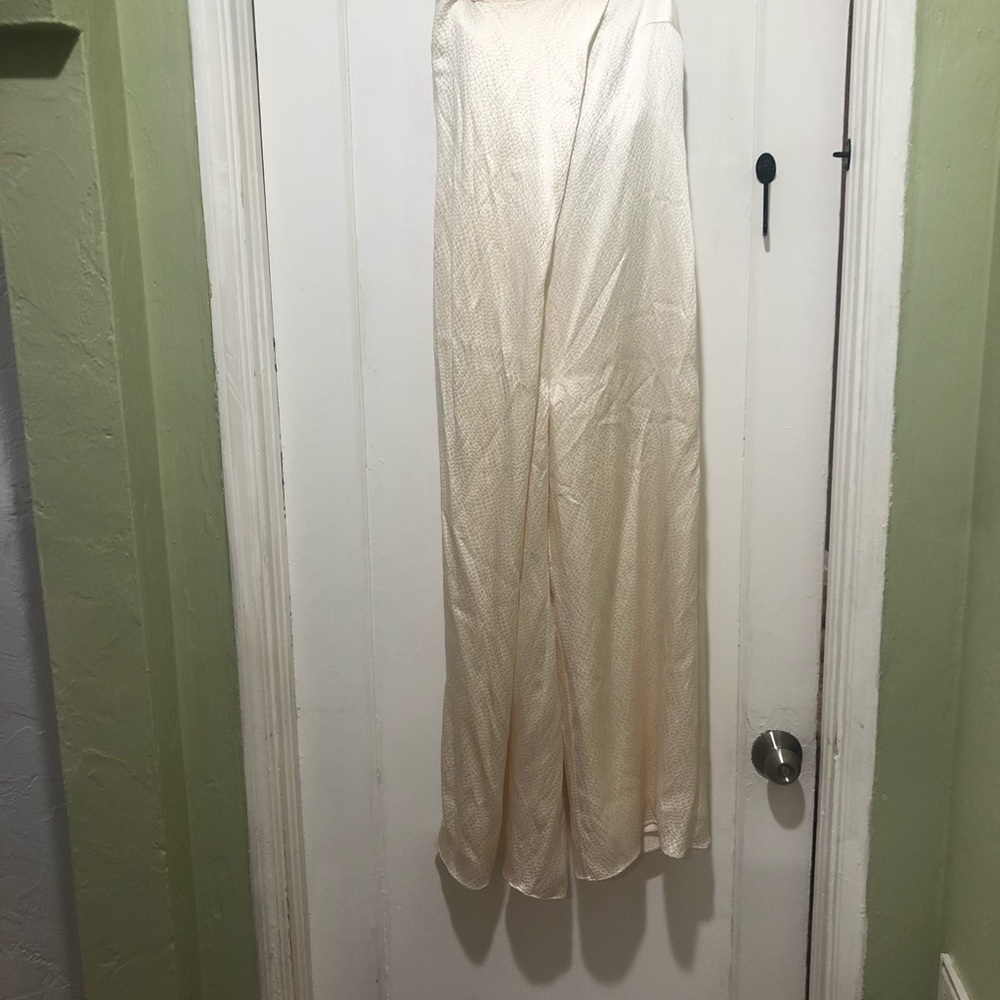 Oscar De La Renta strapless jumpsuit